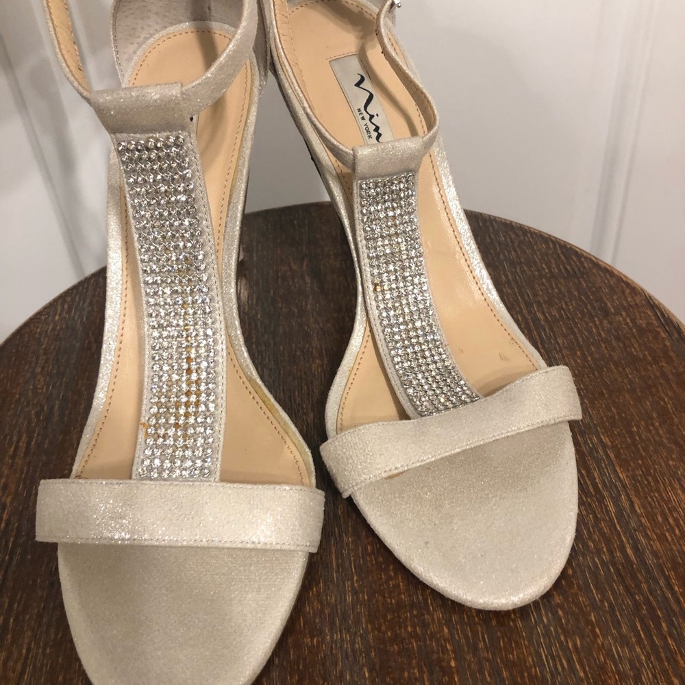 After five dress sandals, size 11 gently used.